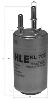 MAGNETI MARELLI 154703840380 -  Топливный фильтр